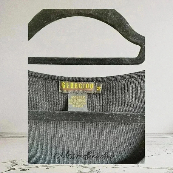 Georgiou Silk Sweater Shell - Medium - Picture 3 of 3